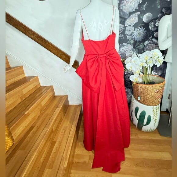BHLDN Red Sleeveless Spaghetti Strap Maxi Dress - Picture 11 of 11